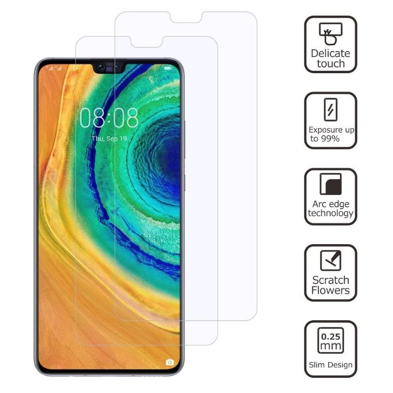 Huawei Mate 30 - Πακέτο 2 Μεμβρανών Από Σκληρυμένο Γυαλί