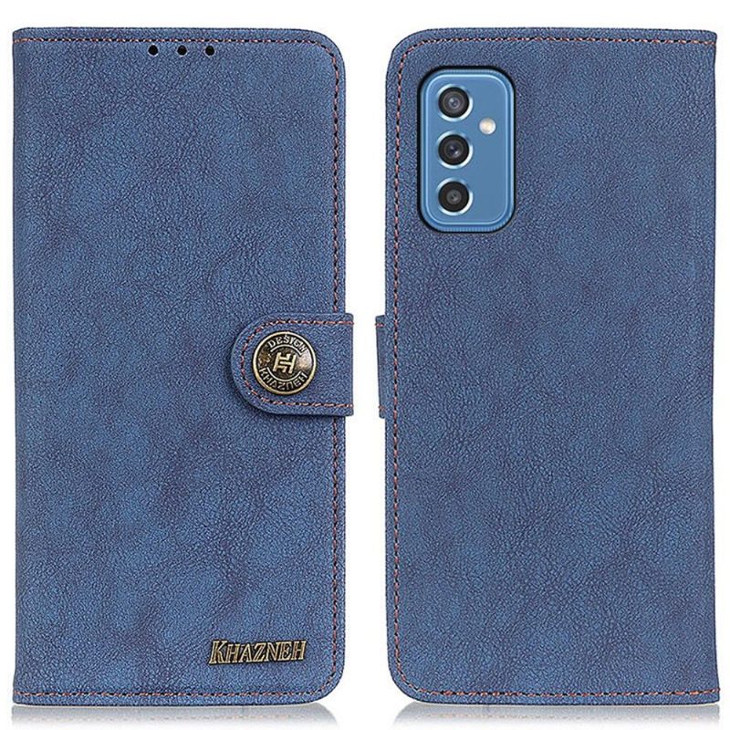 Κάλυμμα Samsung Galaxy M52 5G Khazneh Retro Leather Effect