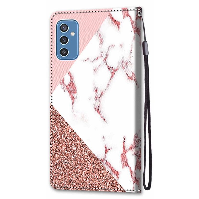 Κάλυμμα Samsung Galaxy M52 5G Marble Glitter