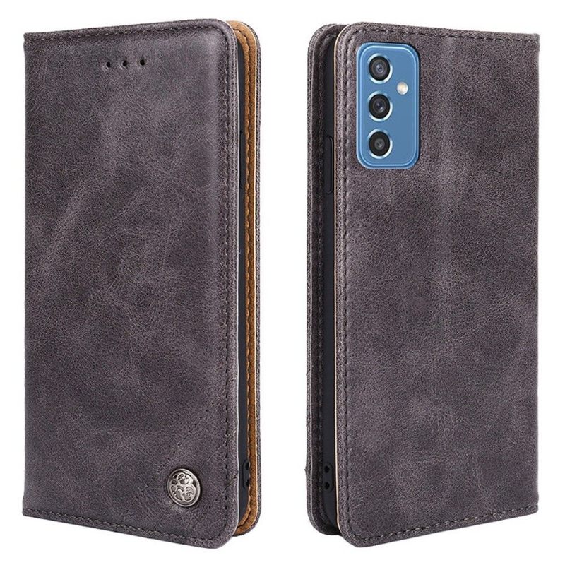 Κάλυμμα Samsung Galaxy M52 5G Θήκη Flip Κάρτα Flip Faux Leather