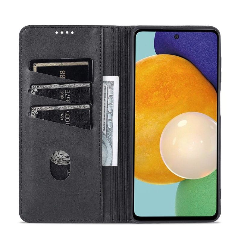 Θήκη Flip Samsung Galaxy M52 5G πορτοφολι Azns Faux Leather