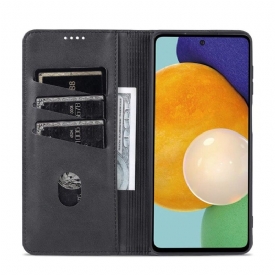 Θήκη Flip Samsung Galaxy M52 5G πορτοφολι Azns Faux Leather