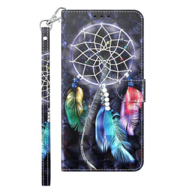 Κάλυμμα iPhone 14 με κορδονι Strap Dream Catcher