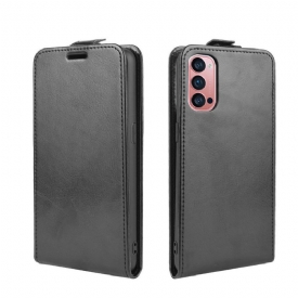 Κάλυμμα Oppo Reno 4 Pro 5G Θήκη Flip Faux Leather Vertical