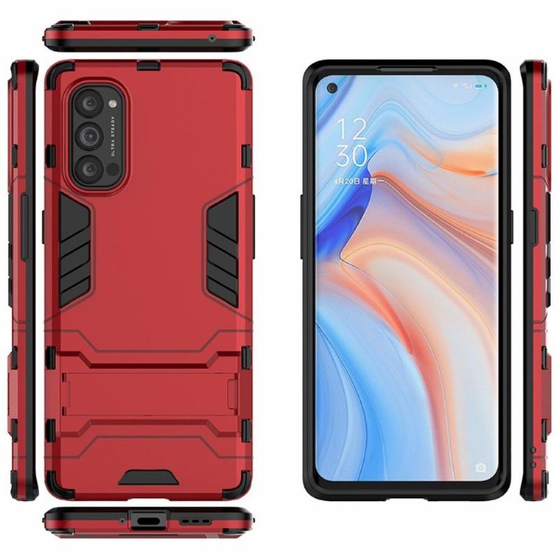 Θήκη Oppo Reno 4 Pro 5G Cool Guard Αντικραδασμική Με Ενσωματωμένη Βάση