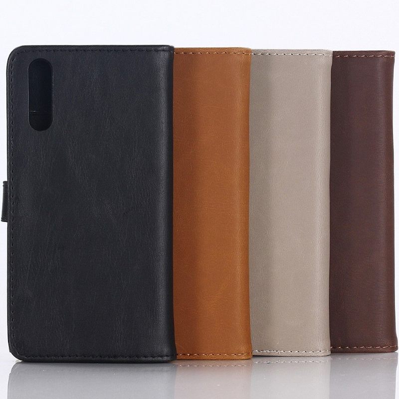 Θήκη Flip Xiaomi Mi 9 SE Faux Leather Chic Retro