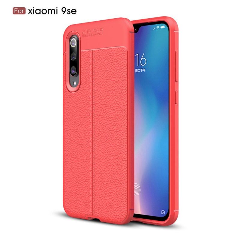 θηκη κινητου Xiaomi Mi 9 SE Ζελ Φινιρίσματος Από Ψεύτικο Δέρμα