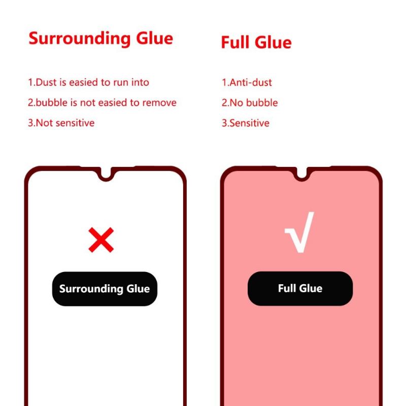 Xiaomi Mi 9 Se - Full Size Tempered Glass Screen Protector - Μαύρο