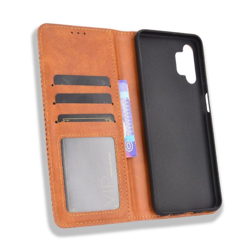 Κάλυμμα Samsung Galaxy A32 5G Cirénius Style Leather