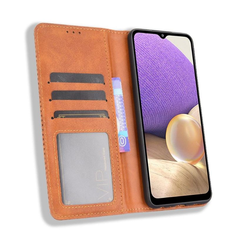 Κάλυμμα Samsung Galaxy A32 5G Cirénius Style Leather