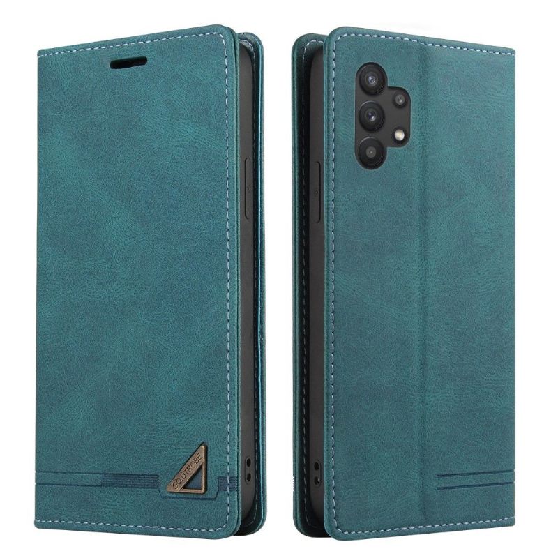 Κάλυμμα Samsung Galaxy A32 5G Gq.utrobe Faux Leather Retro