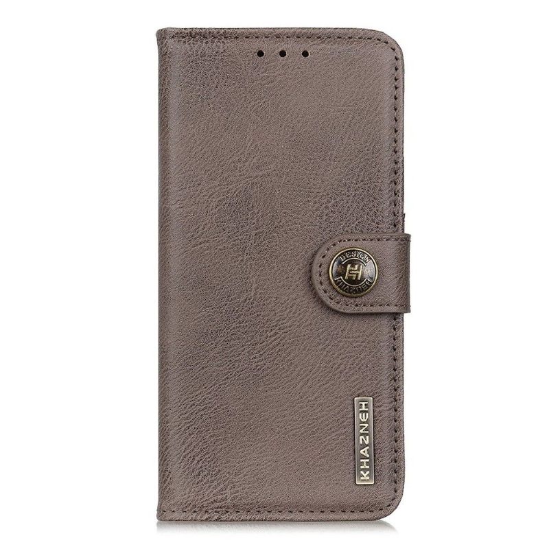 Κάλυμμα Samsung Galaxy A32 5G Κάτοχος Κάρτας Khazneh Leather Effect