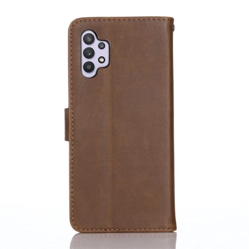 Κάλυμμα Samsung Galaxy A32 5G Retro Leather Effect