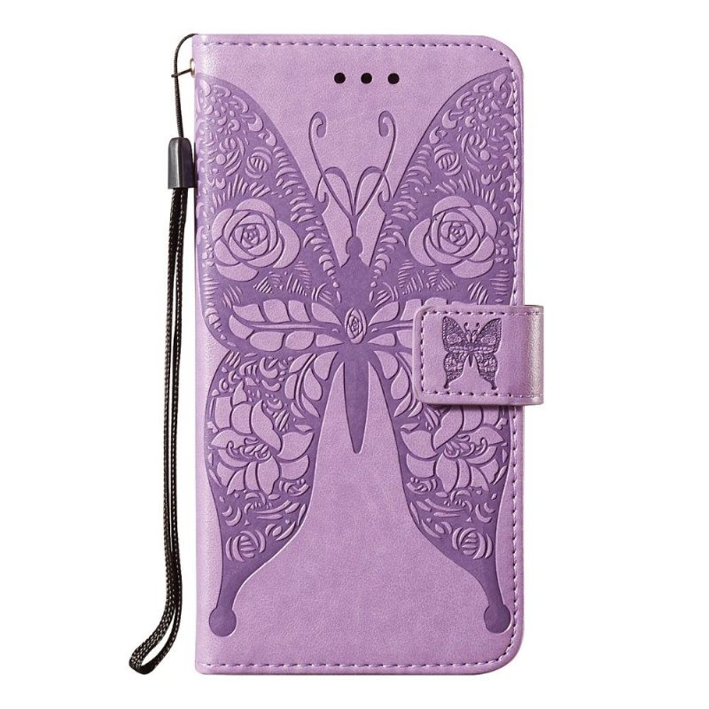 Θήκη Flip Samsung Galaxy A32 5G Butterfly Relief