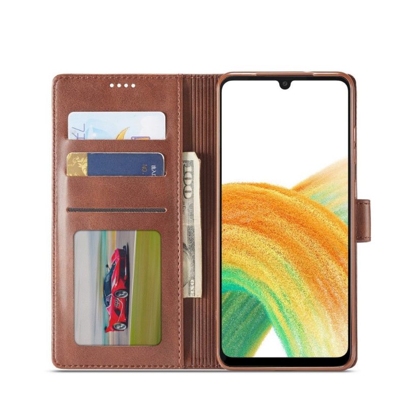 Θήκη Flip Samsung Galaxy A32 5G Leather Effect Lc.imeeke