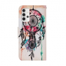 Θήκη Flip Samsung Galaxy A32 5G Watercolor Dreamcatcher