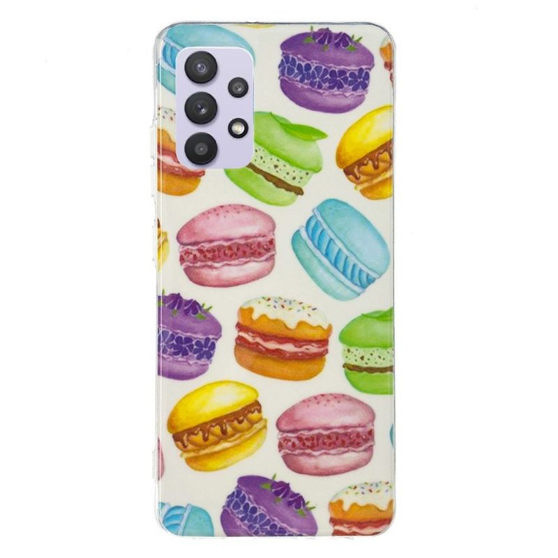 Θήκη Samsung Galaxy A32 5G Fluorescent Macarons