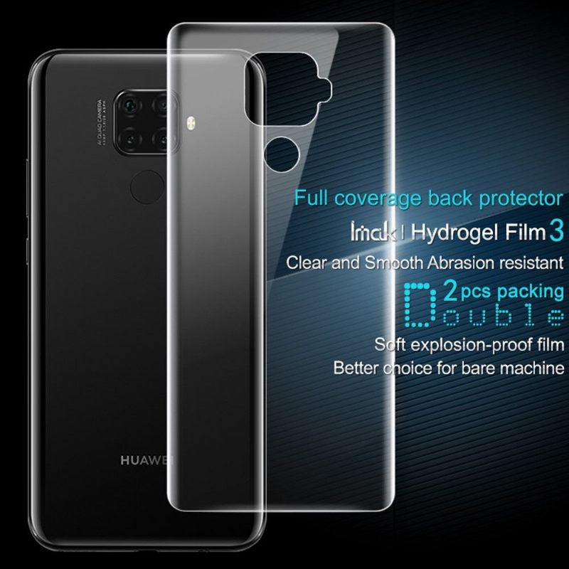 Huawei Mate 30 Lite - 2 Μεμβράνες Πλάτης Hydrogel Protector