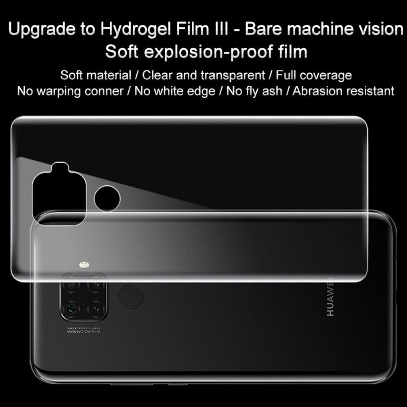 Huawei Mate 30 Lite - 2 Μεμβράνες Πλάτης Hydrogel Protector