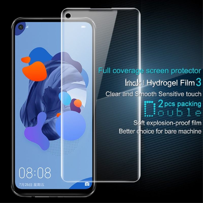 Huawei Mate 30 Lite - 2 Προστατευτικά Οθόνης Hydrogel Πλήρους Μεγέθους