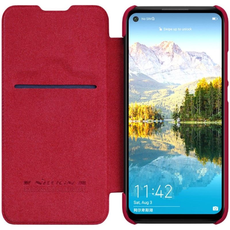 Κάλυμμα Huawei Mate 30 Lite Nillkin Qin Faux Leather