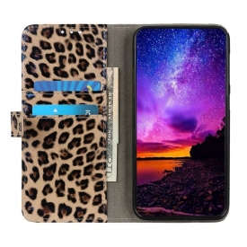 Κάλυμμα Huawei Mate 30 Lite πορτοφολι Leopard Wallet