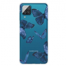 Θήκη Samsung Galaxy M12 / A12 Άγριες Πεταλούδες