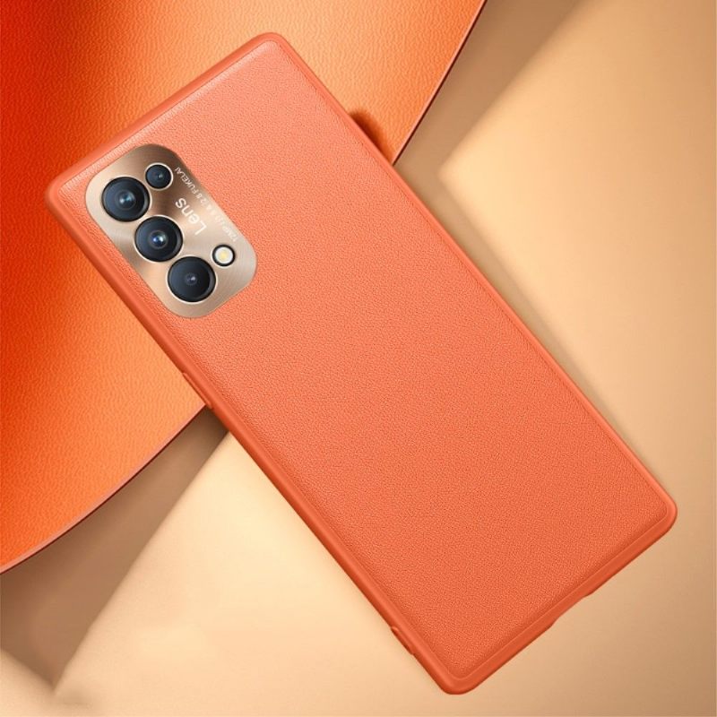 Θήκη Oppo Find X3 Lite Jacar Design Leather Effect