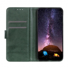 Κάλυμμα Sony Xperia 5 III Θήκη Flip Faux Leather Flap Με Πριτσίνι