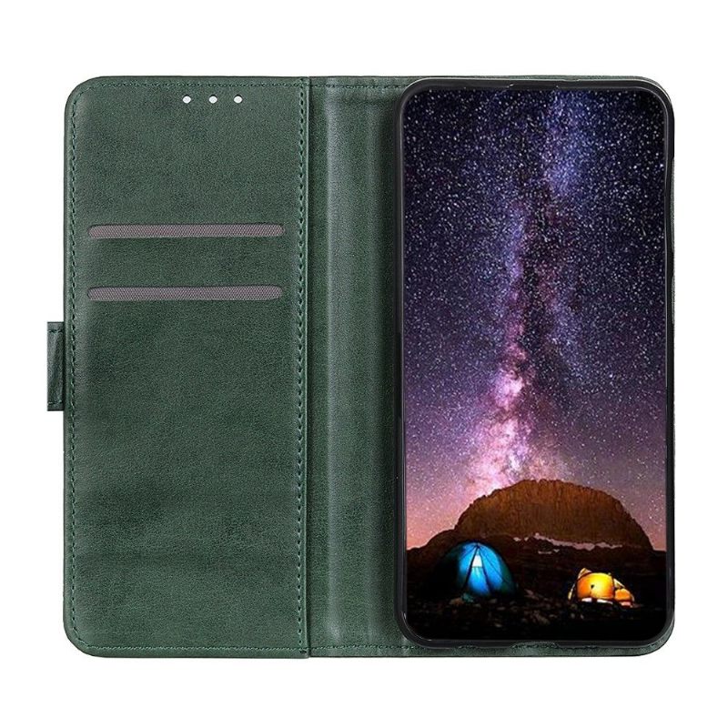 Κάλυμμα Sony Xperia 5 III Θήκη Flip Faux Leather Flap Με Πριτσίνι