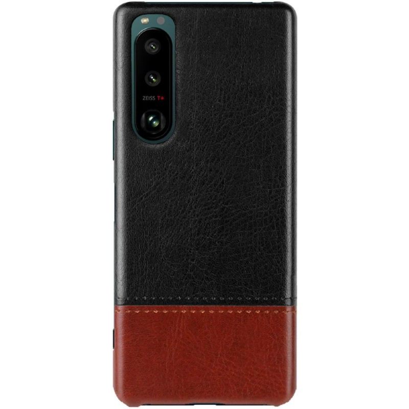 Θήκη Sony Xperia 5 III Imak Δίχρωμο Faux Leather