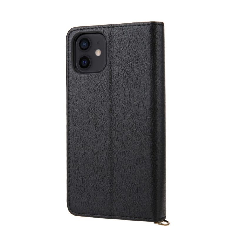 δερματινη θηκη iPhone 12 / 12 Pro Imitation Leather Cmai2 Πολλαπλός Χώρος