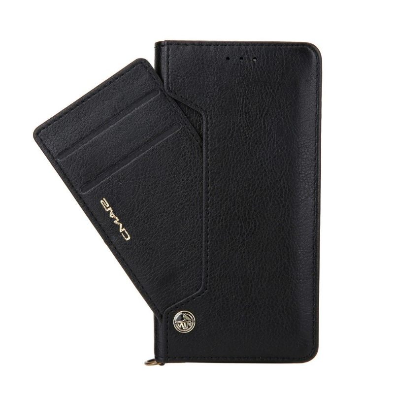 δερματινη θηκη iPhone 12 / 12 Pro Imitation Leather Cmai2 Πολλαπλός Χώρος