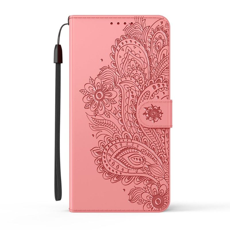 δερματινη θηκη iPhone 12 / 12 Pro Lena Paisley