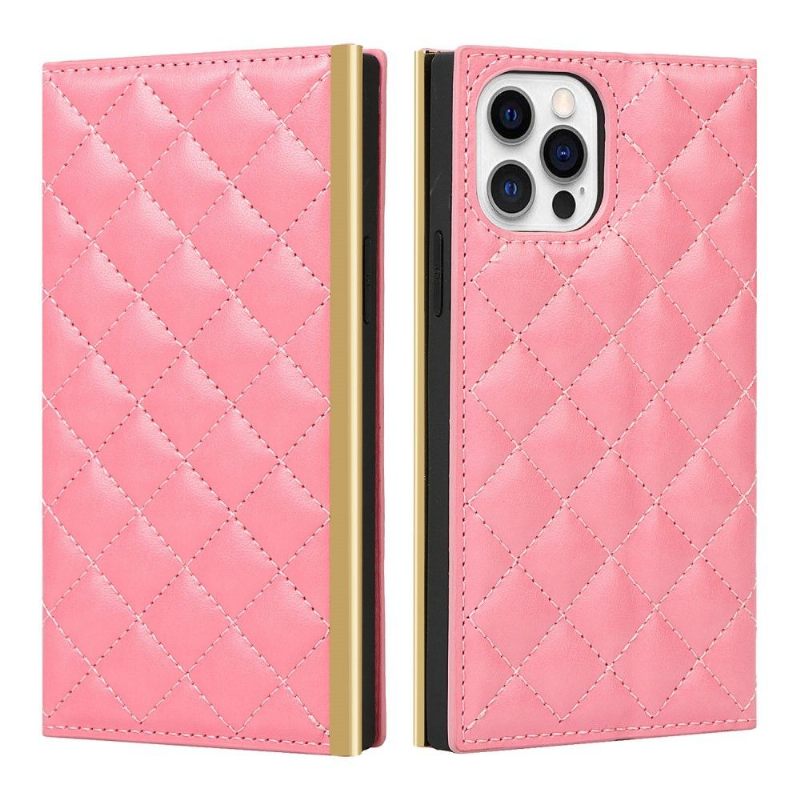 Κάλυμμα iPhone 12 / 12 Pro Glam Quilted