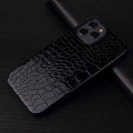 Θήκη iPhone 12 / 12 Pro Croco Gloss