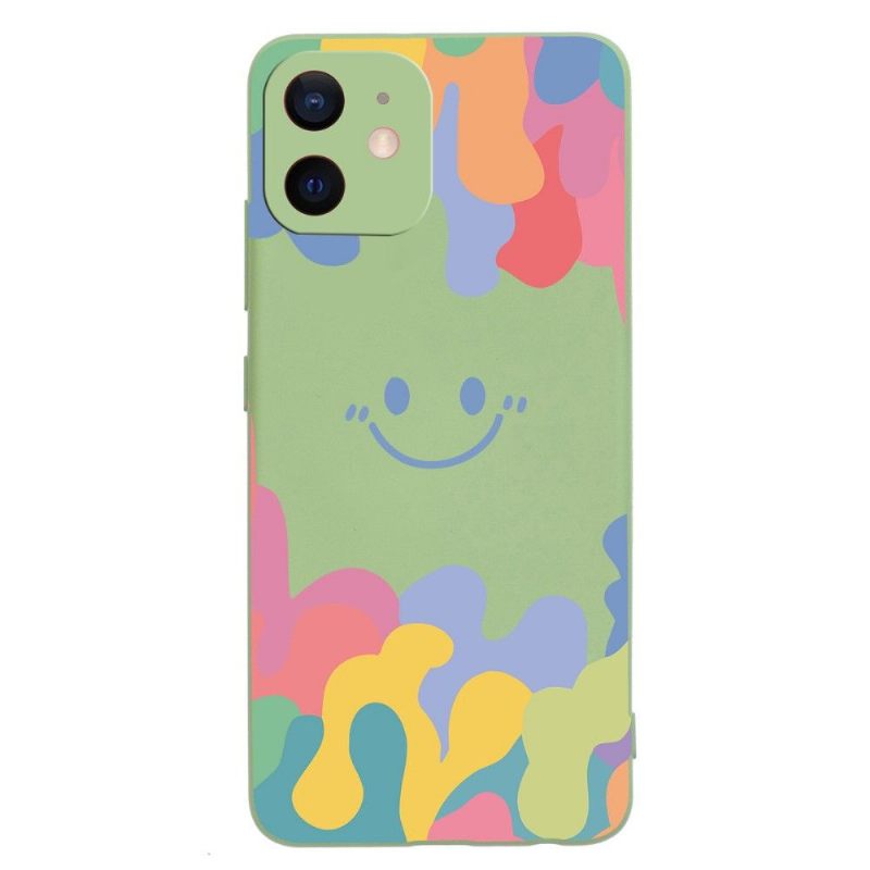 Θήκη iPhone 12 / 12 Pro Silicone Smiling Splash