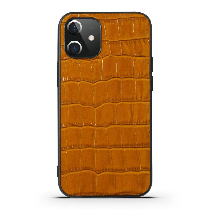 θηκη κινητου iPhone 12 / 12 Pro Croc Effect Leather