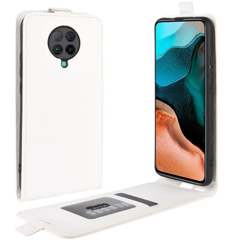 Κάλυμμα Poco F2 Pro Θήκη Flip Faux Leather Vertical