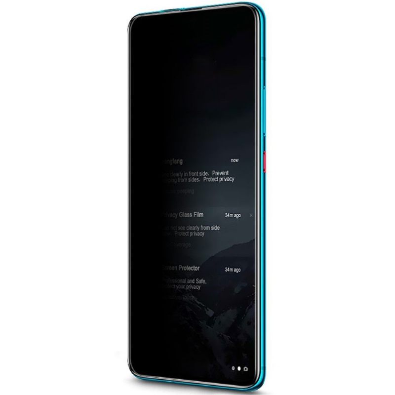 Προστατευτικό Οθόνης Xiaomi Poco F2 Pro Από Σκληρυμένο Γυαλί Και Φίλτρο Προστασίας Προσωπικών Δεδομένων
