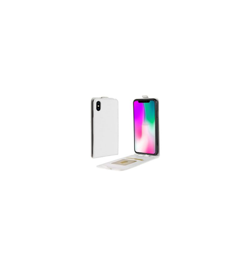 Θήκη Flip iPhone XR δερματινη θηκη Faux Leather Vertical