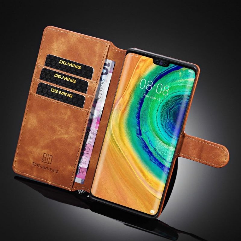 Κάλυμμα Huawei Mate 30 Pro Dg Ming Leather Effect