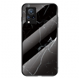 Θήκη Vivo V21 5G Marble Lina Glass Back