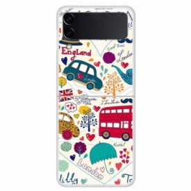 θηκη κινητου Samsung Galaxy Z Flip 4 Θήκη Flip London Life