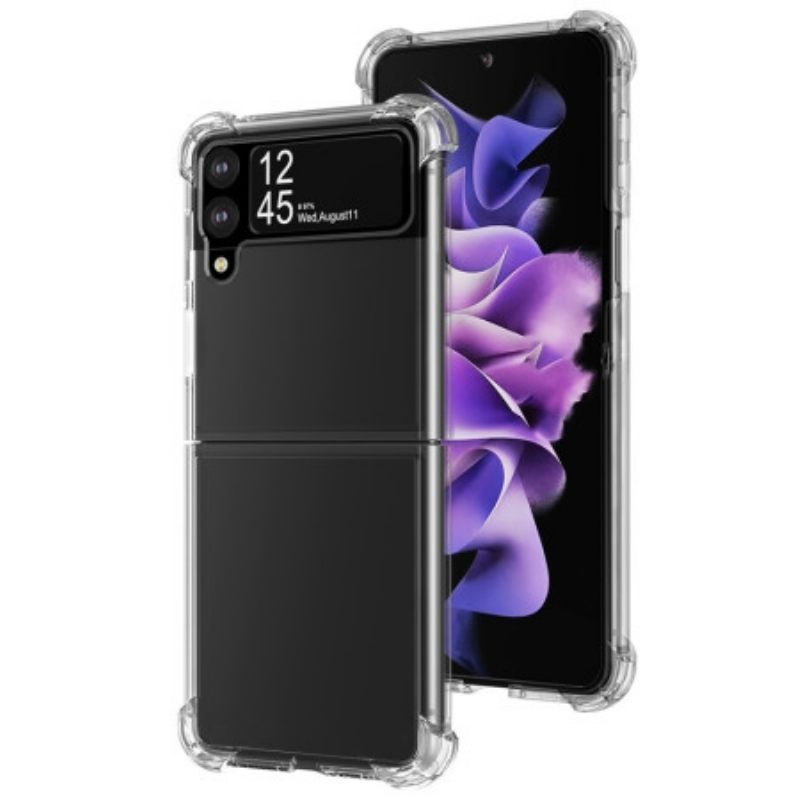 Θήκη Samsung Galaxy Z Flip 4 Θήκη Flip Ενισχυμένες Γωνίες Χωρίς Ραφή