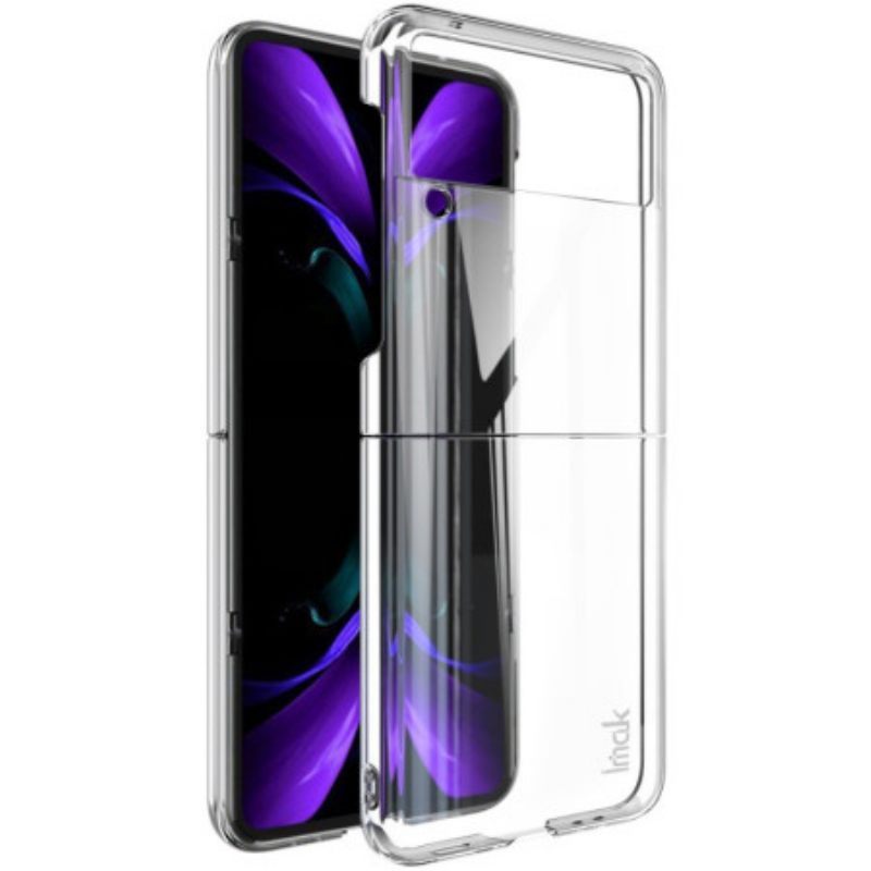 Θήκη Samsung Galaxy Z Flip 4 Θήκη Flip Ιμακ Διαφανές