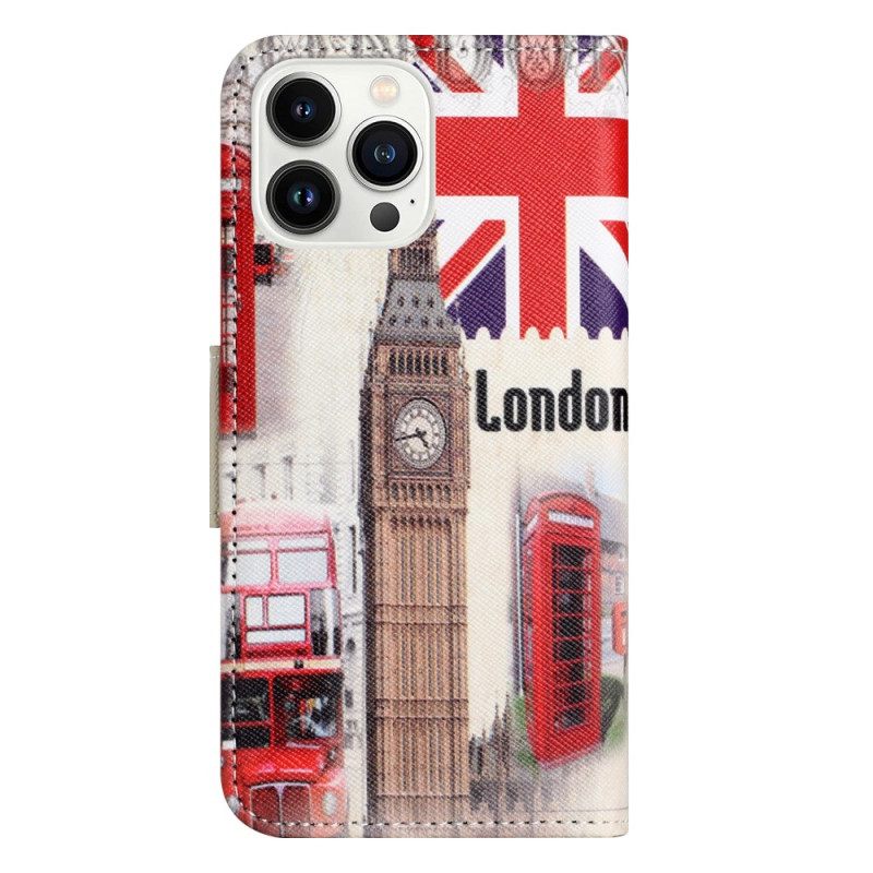 Δερματινη Θηκη iPhone 16 Pro Max London Life Σιλικόνης