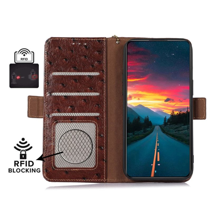 Δερματινη Θηκη iPhone 16 Pro Max Premium Texture Leather Σιλικόνης