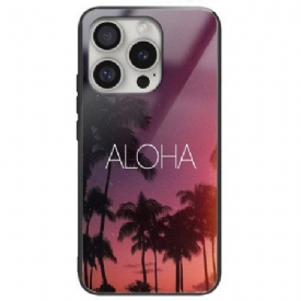 Κάλυμμα iPhone 16 Pro Max Aloha Tempered Glass