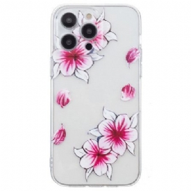 Κάλυμμα iPhone 16 Pro Max Cherry Blossoms Σιλικόνης